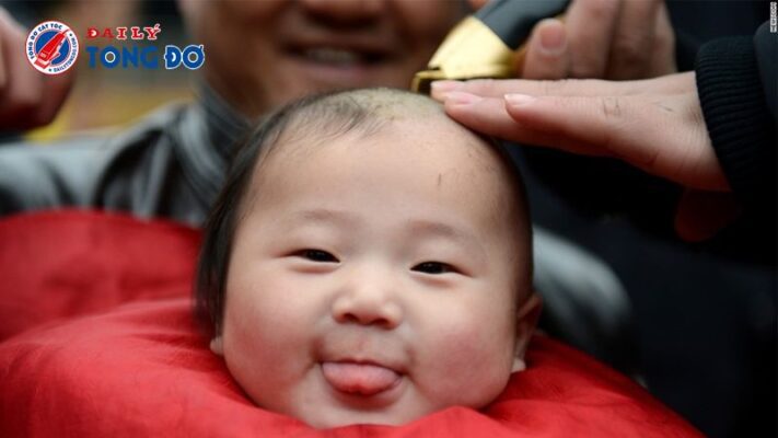 tông đơ cắt tóc cho trẻ sơ sinh