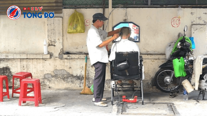 Tông đơ dành cho thợ cắt tóc vỉa hè