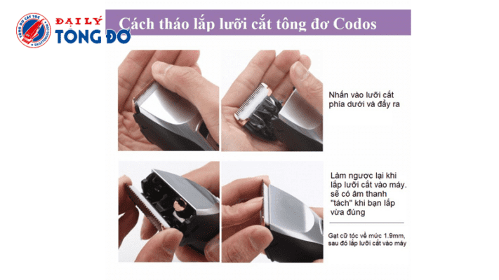 Lưỡi tông đơ cắt tóc