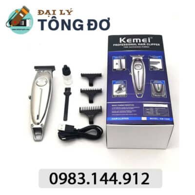 tông đơ chấn viền Kemei chuyên nghiệp
