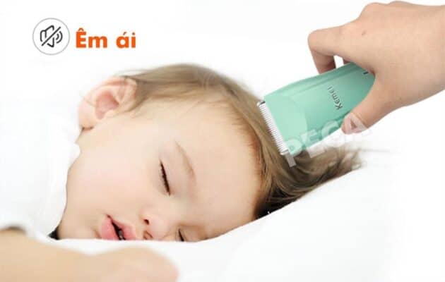 Tông đơ cắt tóc cho bé không ồn