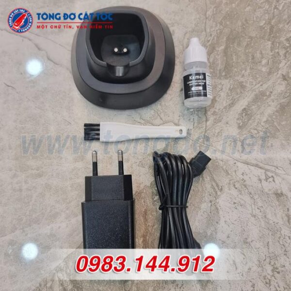 Tông đơ cắt tóc Kemei 2296 (5W 3,5H) 11 - KM 2296 5