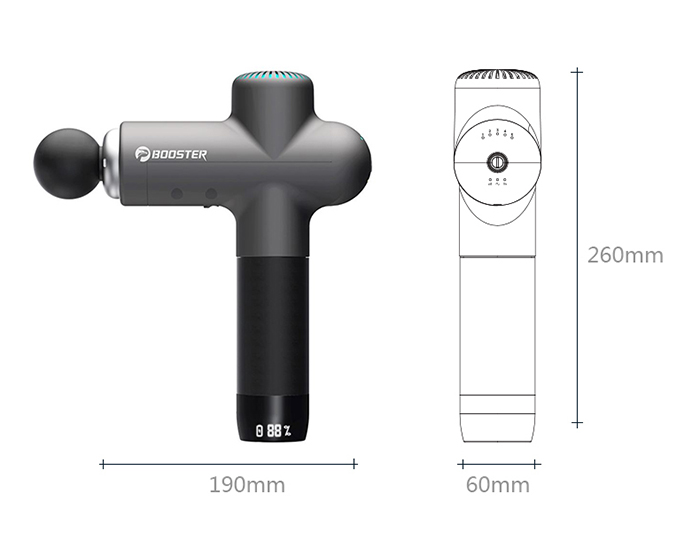 Súng massage cơ booster lightsaber