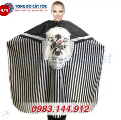 Áo Choàng Cắt Tóc Giá Rẻ: Lựa Chọn Hoàn Hảo Cho Salon Của Bạn 17 - ao choang cat tocc