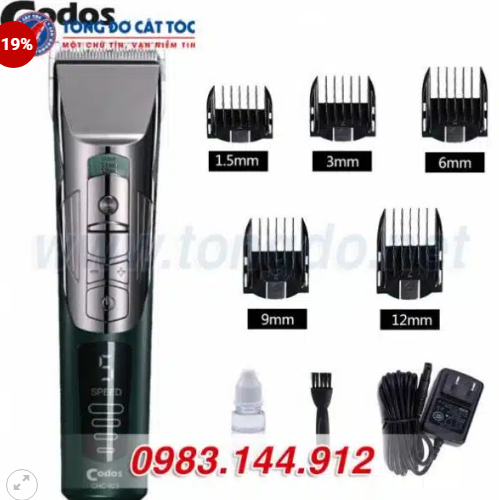 Tông Đơ Cắt Tóc Codos CHC 923 - Sự Lựa Chọn Hiện Đại Cho Mọi Salon 63 - codos CHC 923