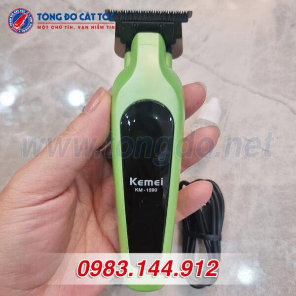 Tông đơ chấn viền Kemei KM-1590 (5W 2H) 4 - KM 1590.6
