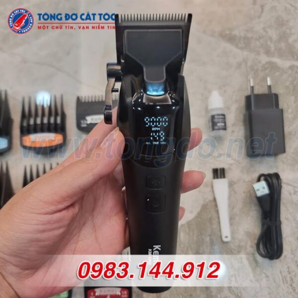 Tông đơ cắt tóc Kemei KM-1858 (10W - 6H) 9 - KM 1858 2