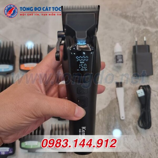 Tông đơ cắt tóc Kemei KM-1858 (10W - 6H) 8 - KM 1858 3