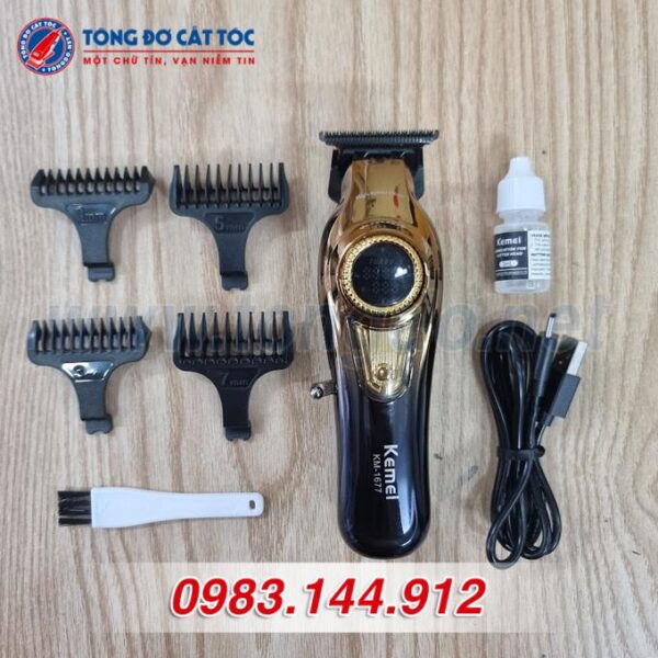 Tông đơ chấn viền Kemei KM-1677 (5W 4H) 1 - KM1677 2