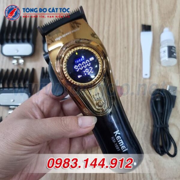 Tông đơ cắt tóc Kemei KM-1691 (10W 4H) 9 - KM1691 8