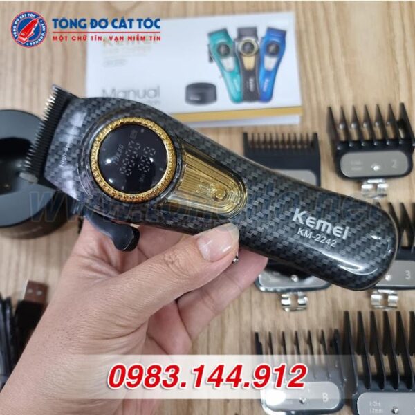 Tông đơ cắt tóc Kemei KM-2242 (10W 4H) 2 - KM2242 10