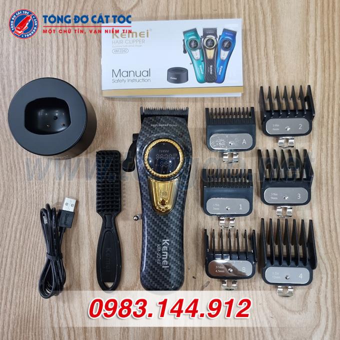 Tông đơ cắt tóc Kemei KM-2242 (10W 4H)